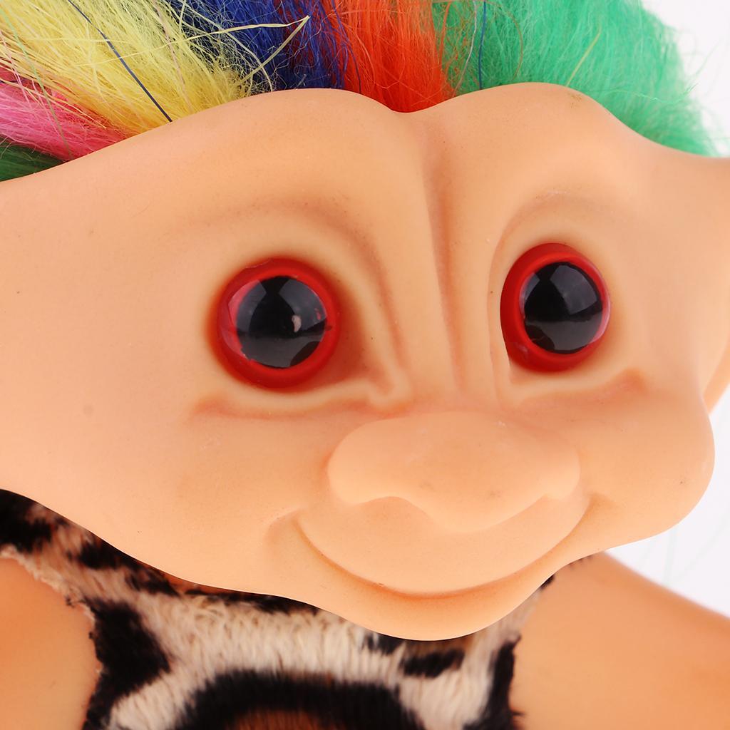 Maxbell Vintage Leopard Lucky Troll Doll Leprocauns Dollhouse Mini Figures Toy – Party Favors, Collections, Arts and Crafts - Aladdin Shoppers