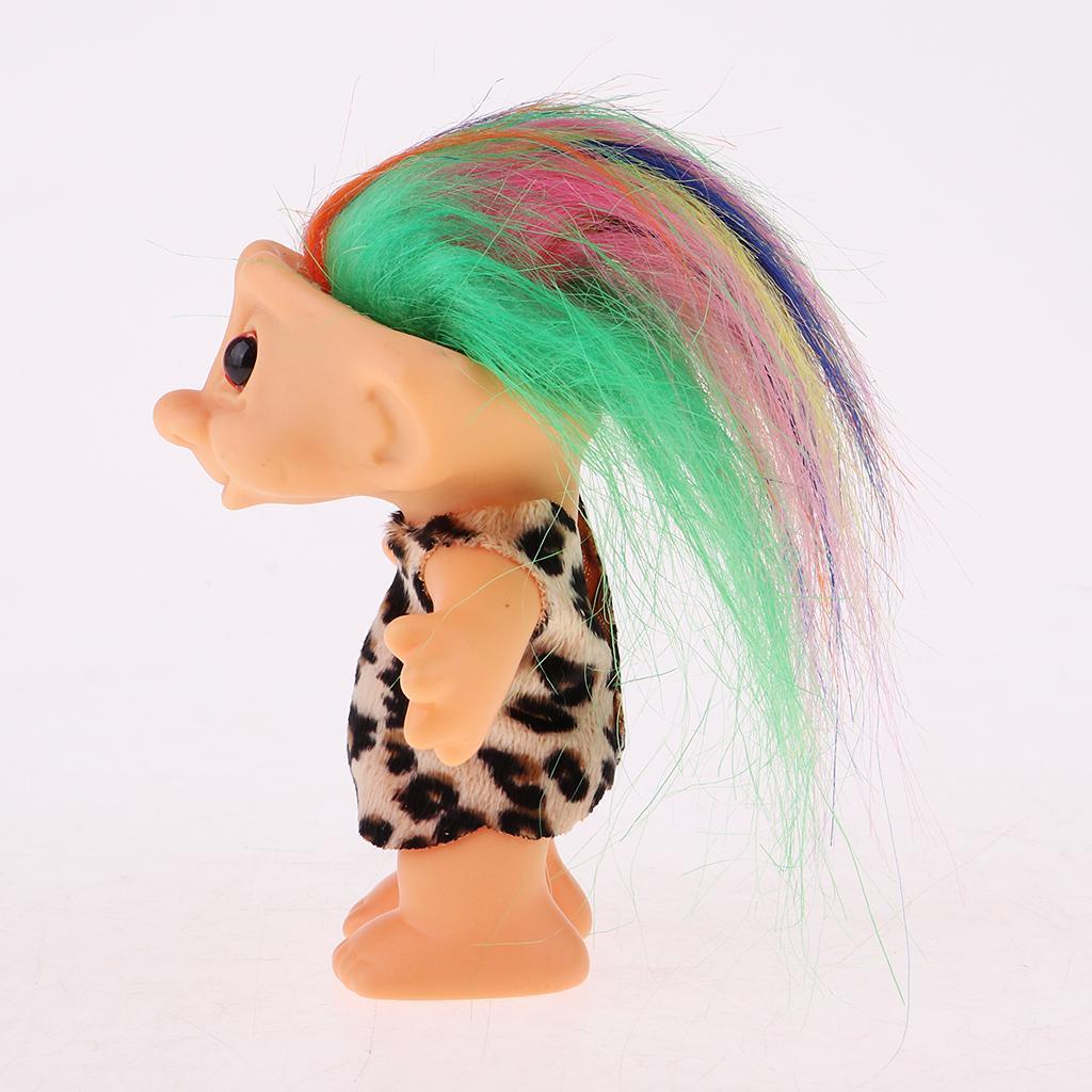 Maxbell Vintage Leopard Lucky Troll Doll Leprocauns Dollhouse Mini Figures Toy – Party Favors, Collections, Arts and Crafts - Aladdin Shoppers