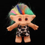 Maxbell Vintage Leopard Lucky Troll Doll Leprocauns Dollhouse Mini Figures Toy – Party Favors, Collections, Arts and Crafts - Aladdin Shoppers