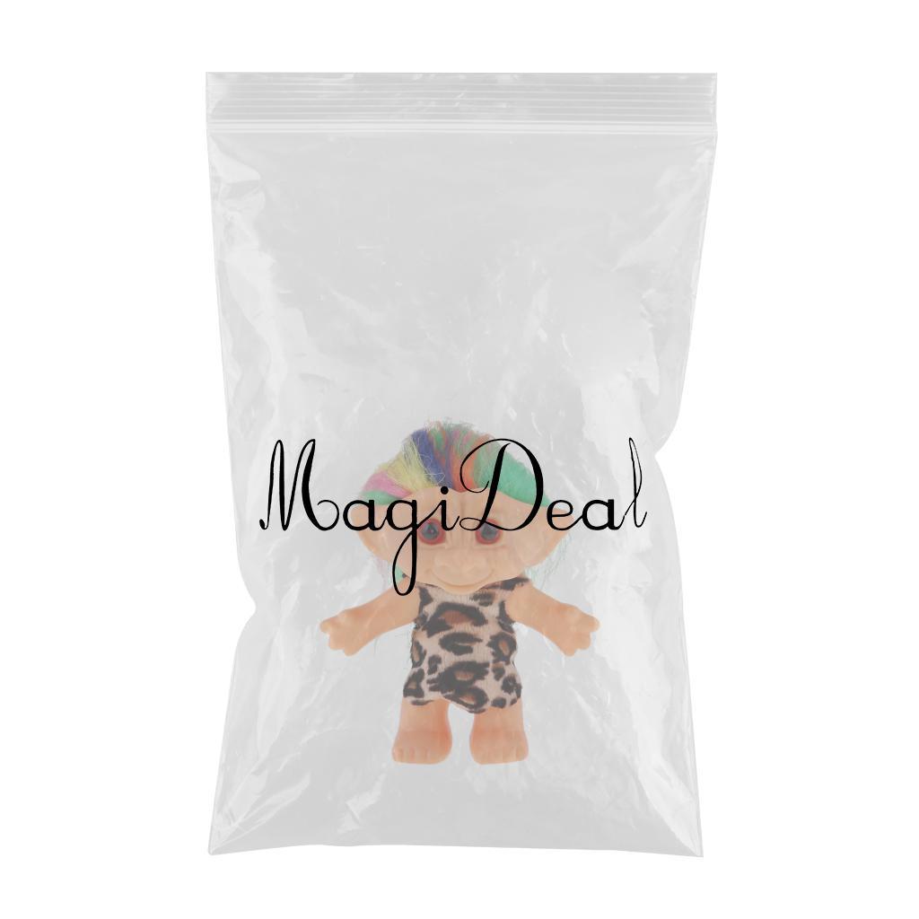 Maxbell Vintage Leopard Lucky Troll Doll Leprocauns Dollhouse Mini Figures Toy – Party Favors, Collections, Arts and Crafts - Aladdin Shoppers