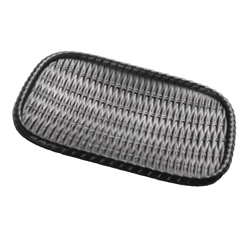 Maxbell Vintage Rattan Cake Basket Wicker Storage Box Hand Knitting Boxes Black - Aladdin Shoppers