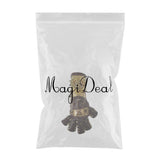 Maxbell Vintage Steampunk Rivets PU Leather Arm Band Gold Metal Arm Cuff Gloves Costume Prop - Aladdin Shoppers