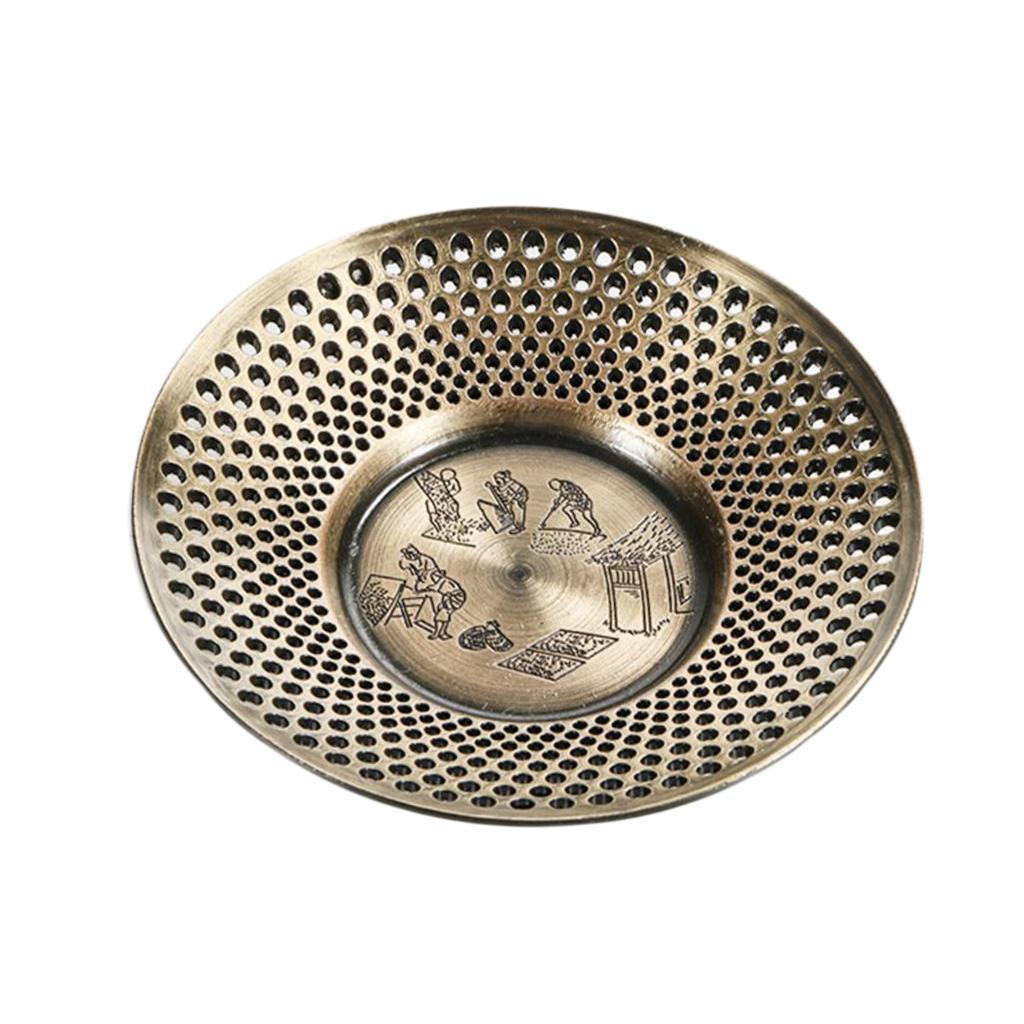 Maxbell Vintage Style Tea Cup Coaster For Drinks Coffee Tea Cups Gifts Bronze - Aladdin Shoppers