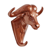 Maxbell Wall Mounted Resin Animal Hooks Coat Hat Hanger Holder Rose Gold Cow - Aladdin Shoppers