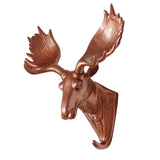 Maxbell Wall Mounted Resin Animal Hooks Coat Hat Hanger Holder Rose Gold Elk - Aladdin Shoppers