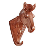 Maxbell Wall Mounted Resin Animal Hooks Coat Hat Hanger Holder Rose Gold Zebra - Aladdin Shoppers