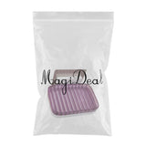 Maxbell Wall Mounted Soap Holder Dish Soap Box Tray Self Adhesive Soap Case Purple - Aladdin Shoppers