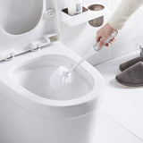 Maxbell Wall Mounted Toilet WC Washroom Brush Set with Holder Cleaning Tool Black - Aladdin Shoppers