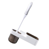 Maxbell Wall Mounted Toilet WC Washroom Brush Set with Holder Cleaning Tool Black - Aladdin Shoppers