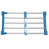 Maxbell Wardrobe Closet Storage Rack Layered Partition Board Shelf Sky Blue 50-80cm - Aladdin Shoppers