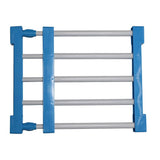 Maxbell Wardrobe Closet Storage Rack Layered Partition Board Shelf Sky Blue 50-80cm - Aladdin Shoppers
