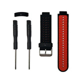Maxbell Watch Band Strap for Garmin Forerunner 220 230 235 620 Black + Red - Aladdin Shoppers