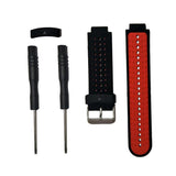 Maxbell Watch Band Strap for Garmin Forerunner 220 230 235 620 Black + Red - Aladdin Shoppers