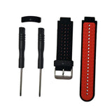 Maxbell Watch Band Strap for Garmin Forerunner 220 230 235 620 Black + Red - Aladdin Shoppers