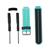 Maxbell Watch Band Strap for Garmin Forerunner 220 230 235 620 Light Green +Black - Aladdin Shoppers