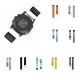 Maxbell Watch Strap Band Silicone For Garmin Fenix 5S/5S Plus Black+ Black - Aladdin Shoppers