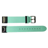 Maxbell Watch Strap Band Silicone For Garmin Fenix 5S/5S Plus Green+Black - Aladdin Shoppers