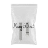 Maxbell Watch Strap Band Silicone For Garmin Fenix 5S/5S Plus Grey+Silver - Aladdin Shoppers