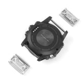 Maxbell Watch Strap Quick-release Metal Connector for Garmin fenix 5S silver - Aladdin Shoppers