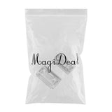 Maxbell Watch Strap Quick-release Metal Connector for Garmin fenix 5S silver - Aladdin Shoppers