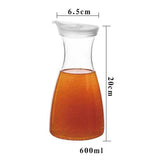 Maxbell Water Pitcher Juice Jar Beverage Serving Jugs Beer Fruit jug 600ml - Aladdin Shoppers