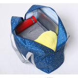 Maxbell Waterproof Foldable Large Travel Storage Bag Luggage Organizer Dark blue - Aladdin Shoppers