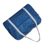 Maxbell Waterproof Foldable Large Travel Storage Bag Luggage Organizer Dark blue - Aladdin Shoppers