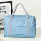 Maxbell Waterproof Foldable Large Travel Storage Bag Luggage Organizer Sky blue