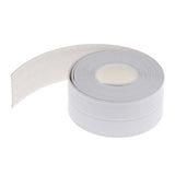 Maxbell Waterproof Moldproof Self Adhesive Tape Caulk Strip for Kitchen Bathroom etc 22mm White - Aladdin Shoppers