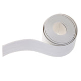 Maxbell Waterproof Moldproof Self Adhesive Tape Caulk Strip for Kitchen Bathroom etc 60mm White