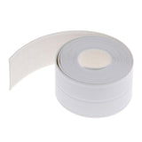 Maxbell Waterproof Moldproof Self Adhesive Tape Caulk Strip for Kitchen Bathroom etc 60mm White - Aladdin Shoppers