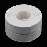 Maxbell Waterproof Moldproof Self Adhesive Tape Caulk Strip for Kitchen Bathroom etc 60mm White - Aladdin Shoppers