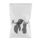Maxbell Waterproof Motorcycle Motobike Scooter Leather Sports Long Gloves Black L - Aladdin Shoppers
