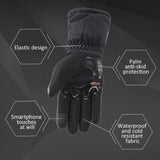 Maxbell Waterproof Motorcycle Motobike Scooter Leather Sports Long Gloves Black XL - Aladdin Shoppers