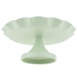 Maxbell Wave Edge Cake Tray Macaroon Cupcake Stand Plate Metal Cake Tools Green M - Aladdin Shoppers