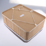 Maxbell Weaving Storage Basket Bamboo Handmade Snacks Toys Storage Box 40x30x16cm