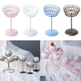 Maxbell Wedding Birthday Cake Stand Iron Cupcake Dessert Display Rack Pink - Aladdin Shoppers