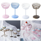 Maxbell Wedding Birthday Cake Stand Iron Cupcake Dessert Display Rack Pink - Aladdin Shoppers