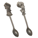 Maxbell Wedding Party Stainless Steel Coffee Teaspoons Dessert Soup Spoon Black - Aladdin Shoppers