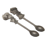 Maxbell Wedding Party Stainless Steel Coffee Teaspoons Dessert Soup Spoon Black - Aladdin Shoppers
