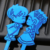 Maxbell Wedding Party Stainless Steel Coffee Teaspoons Dessert Soup Spoon Blue - Aladdin Shoppers