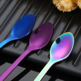 Maxbell Wedding Party Stainless Steel Coffee Teaspoons Dessert Soup Spoon Gold - Aladdin Shoppers