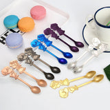 Maxbell Wedding Party Stainless Steel Coffee Teaspoons Dessert Soup Spoon Gold - Aladdin Shoppers
