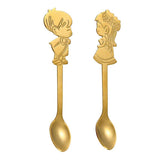 Maxbell Wedding Party Stainless Steel Coffee Teaspoons Dessert Soup Spoon Gold - Aladdin Shoppers