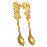 Maxbell Wedding Party Stainless Steel Coffee Teaspoons Dessert Soup Spoon Gold - Aladdin Shoppers