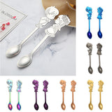 Maxbell Wedding Party Stainless Steel Coffee Teaspoons Dessert Soup Spoon Gold - Aladdin Shoppers