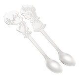 Maxbell Wedding Party Stainless Steel Coffee Teaspoons Dessert Soup Spoon Silver - Aladdin Shoppers