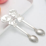Maxbell Wedding Party Stainless Steel Coffee Teaspoons Dessert Soup Spoon Silver - Aladdin Shoppers