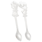 Maxbell Wedding Party Stainless Steel Coffee Teaspoons Dessert Soup Spoon Silver - Aladdin Shoppers