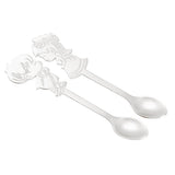 Maxbell Wedding Party Stainless Steel Coffee Teaspoons Dessert Soup Spoon Silver - Aladdin Shoppers